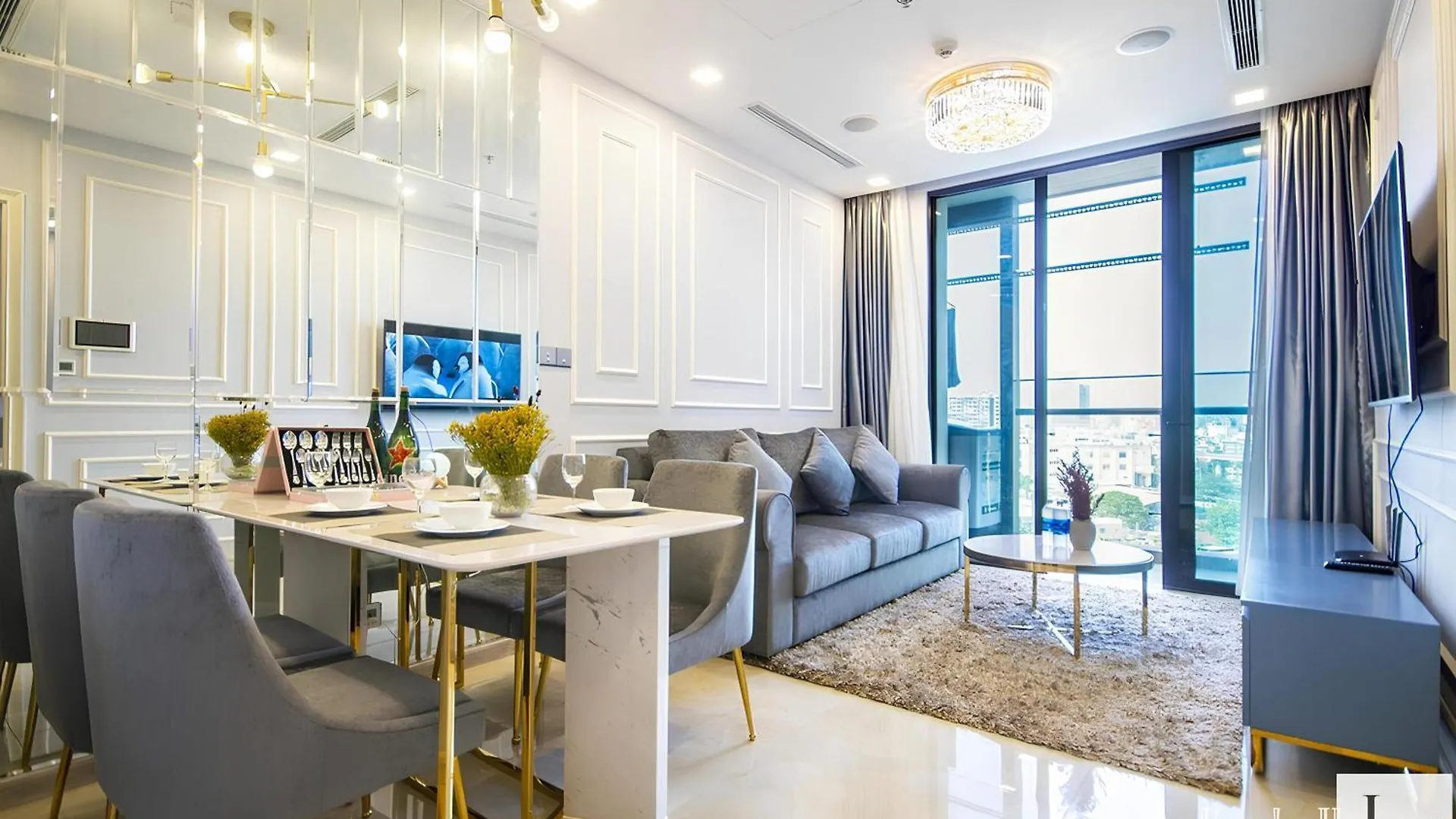 Apartment Landmark Plus - Vinhomes Central Park Ho Chi Minh City Vietnam